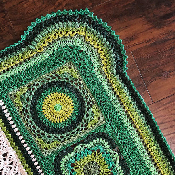 Botanica Blanket Free Crochet Pattern