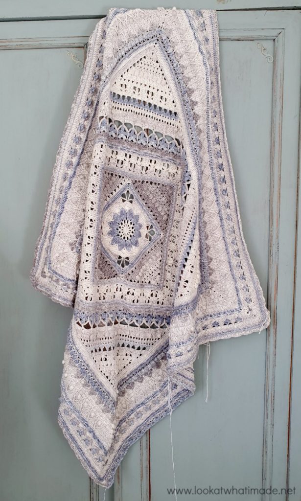 Charlotte’s Sunshine Crochet Baby Blanket By Look At What I Made