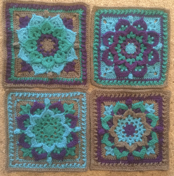 Big Mountains Blanket Crochet CK Crafts