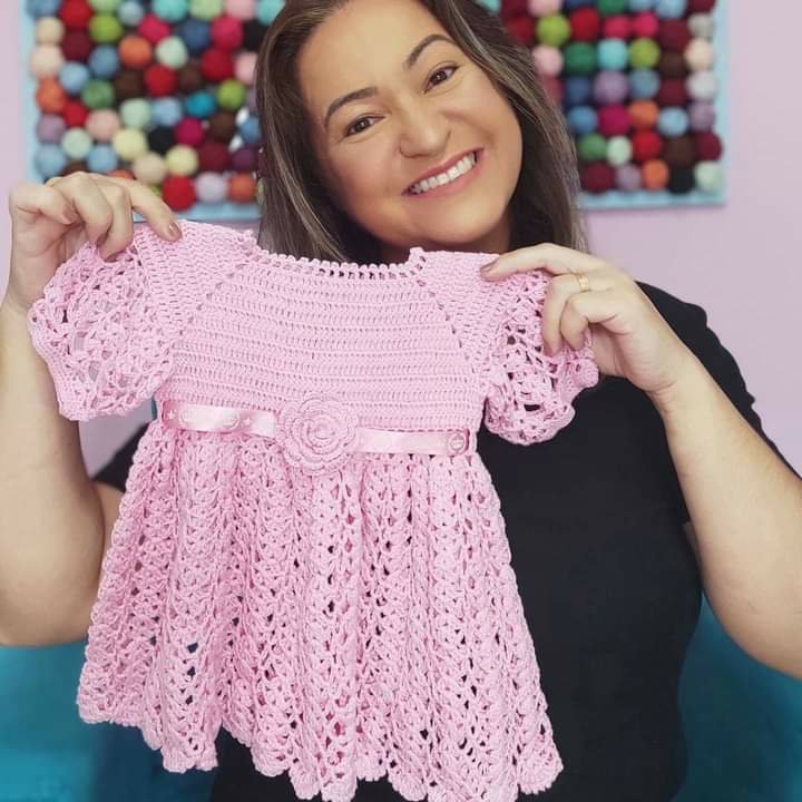 Crochet Baby Dress, Perfect For Your Little Princess!!